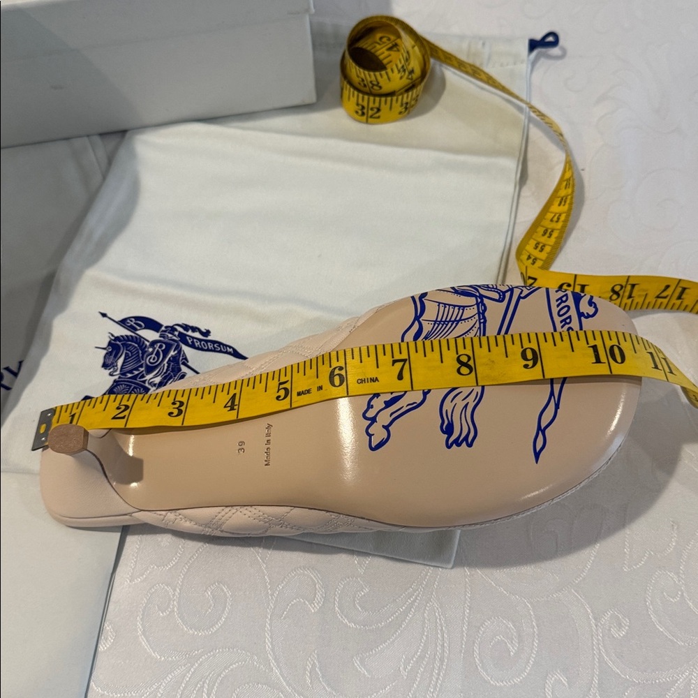 Burberry EKD Kitten Heel Mule. Ladies 8-8.5. Eu 39 - Picture 15 of 16